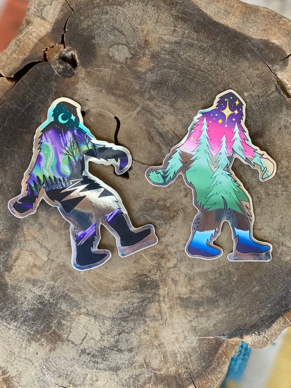 Mirror Squatch Sticker Pack