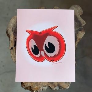 Red Owl Giclee *extremely limited edition