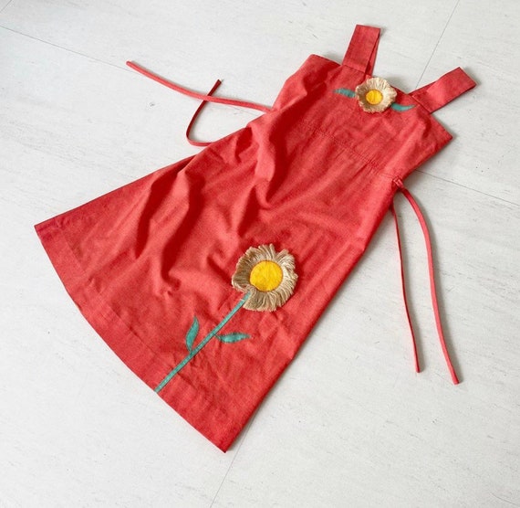 Cute Floral Applique Toni Todd Sundress