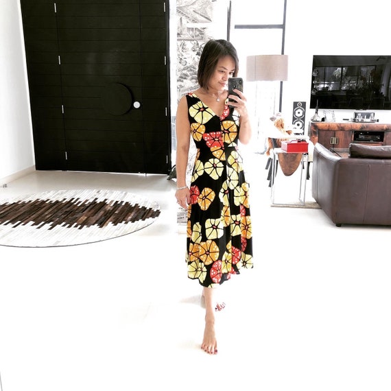 Bright Cherry Full Circle Skater Dress