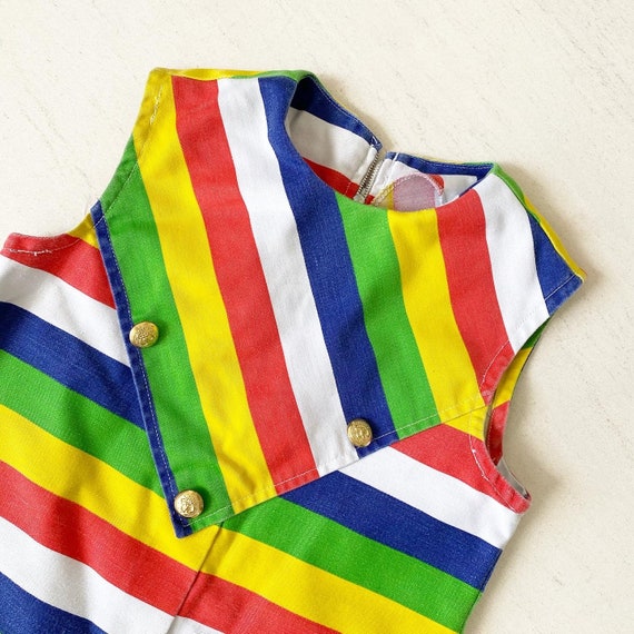 Insanely Cool Rainbow Mod Top/Mini Dress - image 3