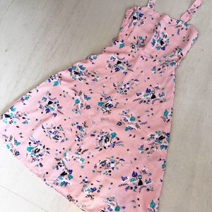 Sweet 40s Fisherman Novelty Print Dress