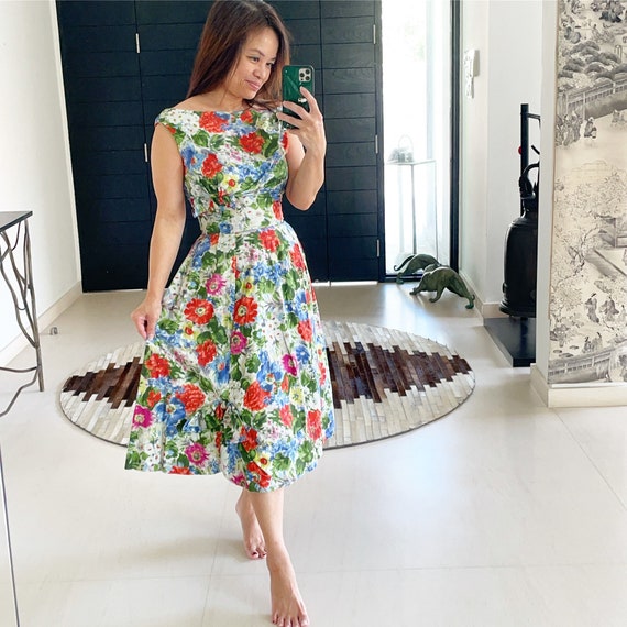 Beautiful Floral Ceil Chapman Dress - image 1