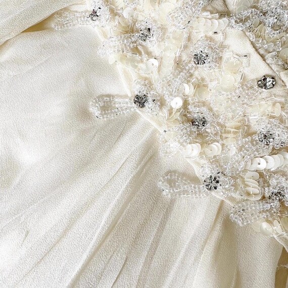 Glorious Beaded  Bodice Ceil Chapman Dress - image 5