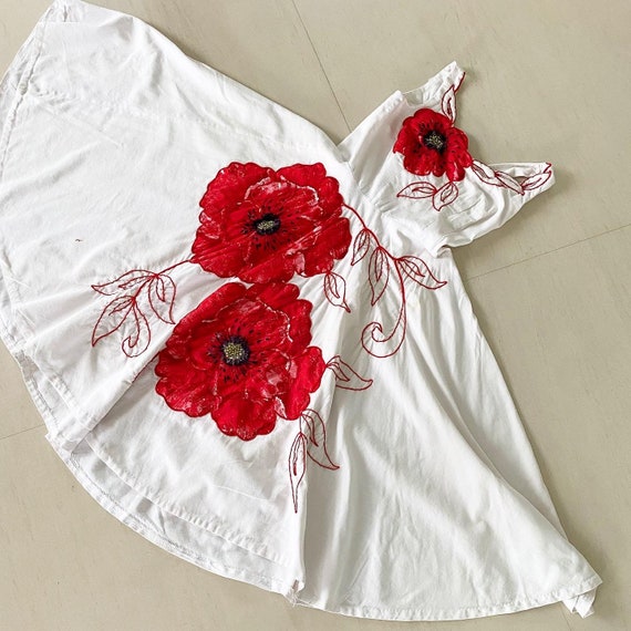 Flower graffiti see-through tops(blue) – POPPY