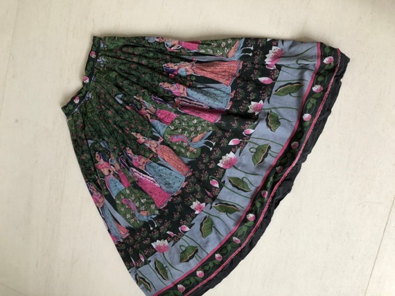 Super Cool Indian Novelty Print Skirt - image 7