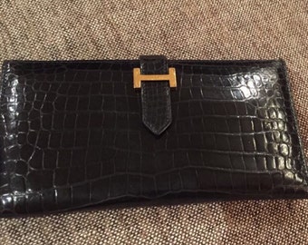 Vintage Hermes Bearn Wallet