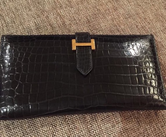 Vintage Hermes Bearn Wallet 