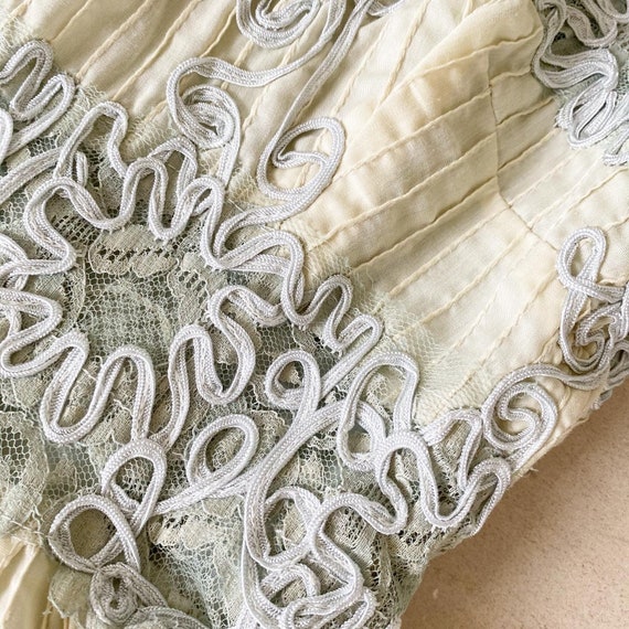 Incredible 50s Soutache Lace Bustier Dress - image 3