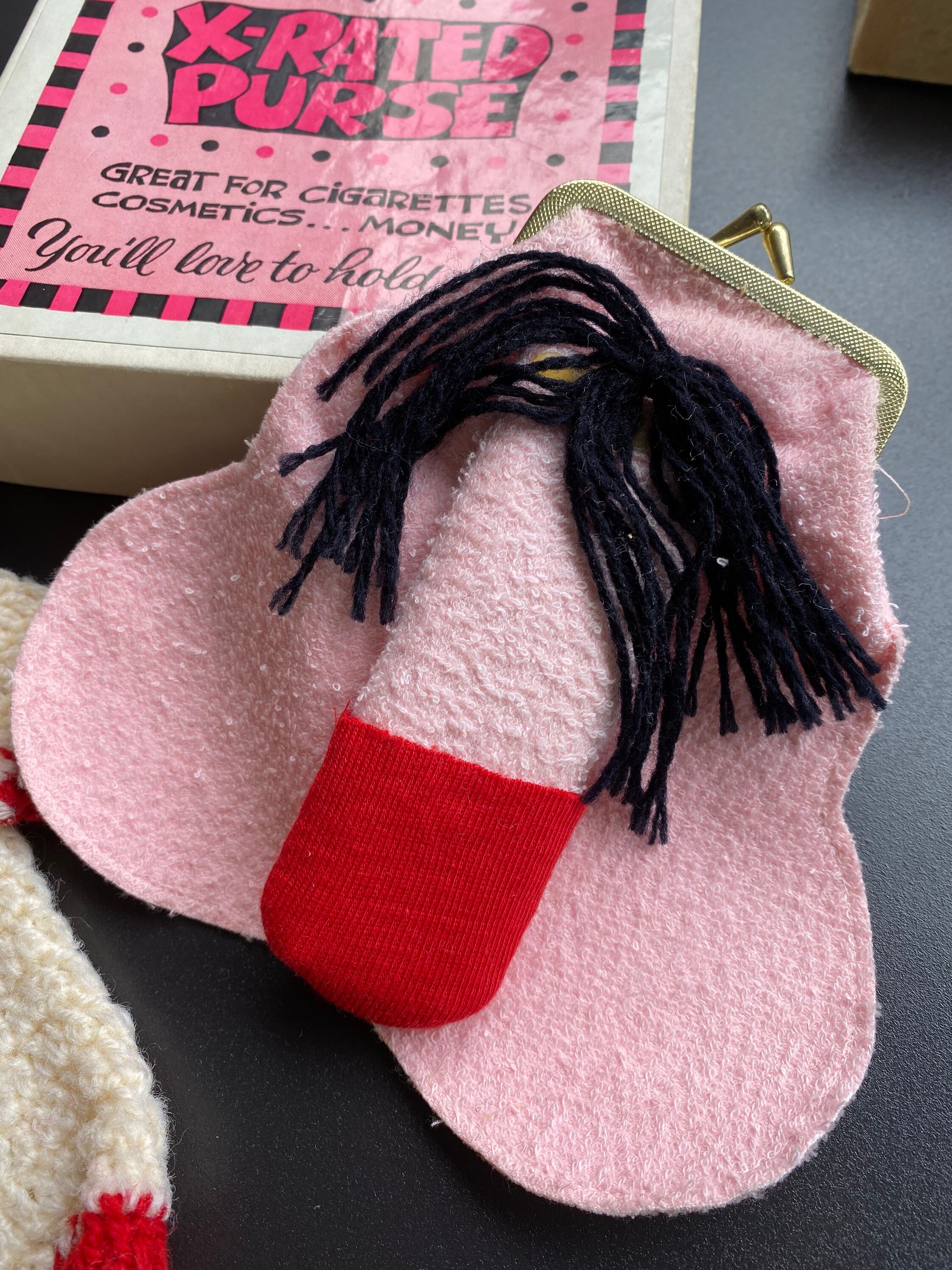 Rare 1960s Phallic Purse Novelty Set Etsy