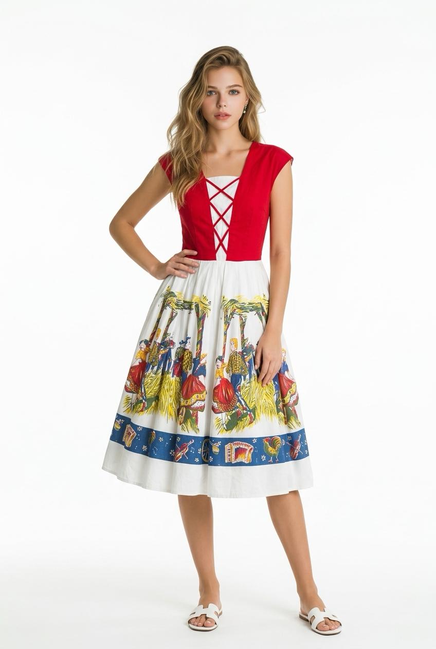 Cute Hoedown Novelty Dress