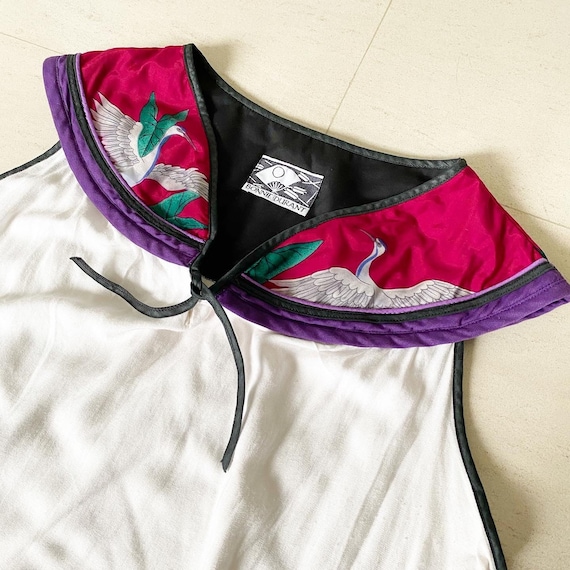 Stylish Crane Collar Tent Dress