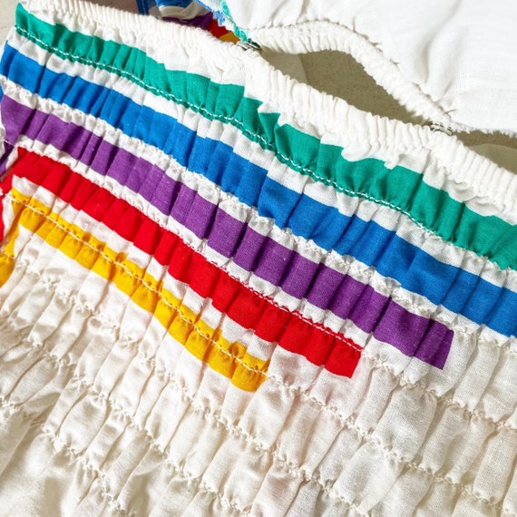 Pretty Rainbow Striped 2-In-1 Maxi Dress - image 4