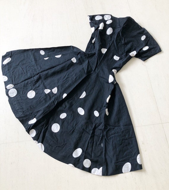 Pretty Polka Dot 50s Dress