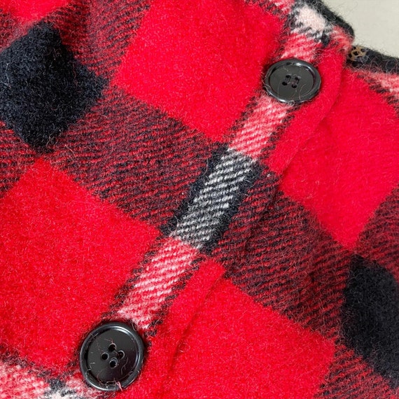 Pretty Woollen Plaid Dress - image 8