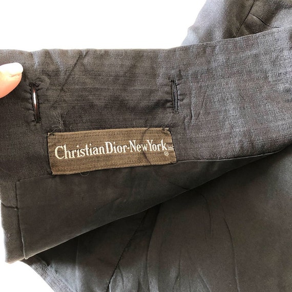 Rare 1950s Christian Dior Black Dress Jacket Set - Etsy