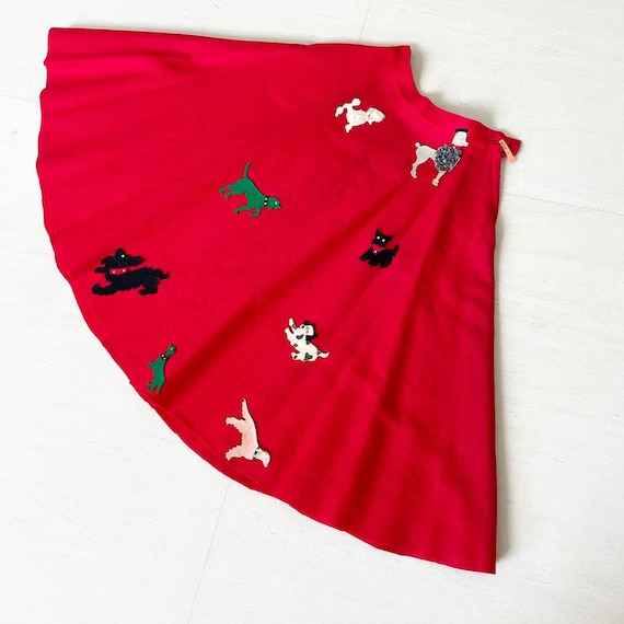 Cute Dogs Full Circle Skirt - image 1