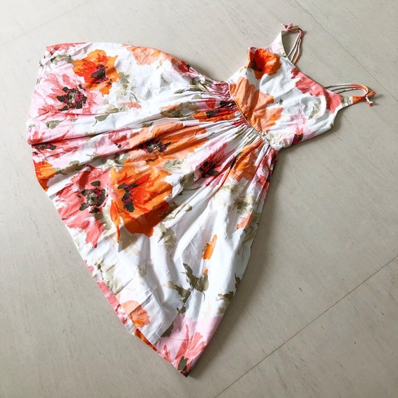 Pretty Large Poppies Sundress