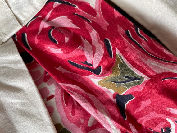 Pretty Rose Print Skirt - image 4