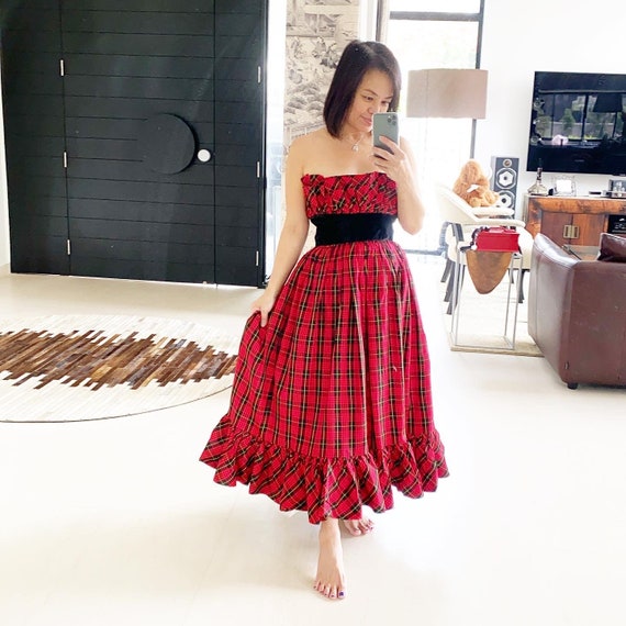 Amazing Tartan Plaid Victor Costa