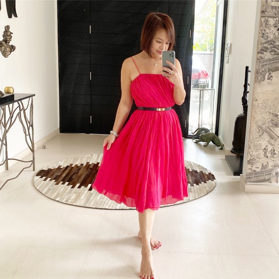 Gorgeous Fuchsia Draped Lilli Diamond