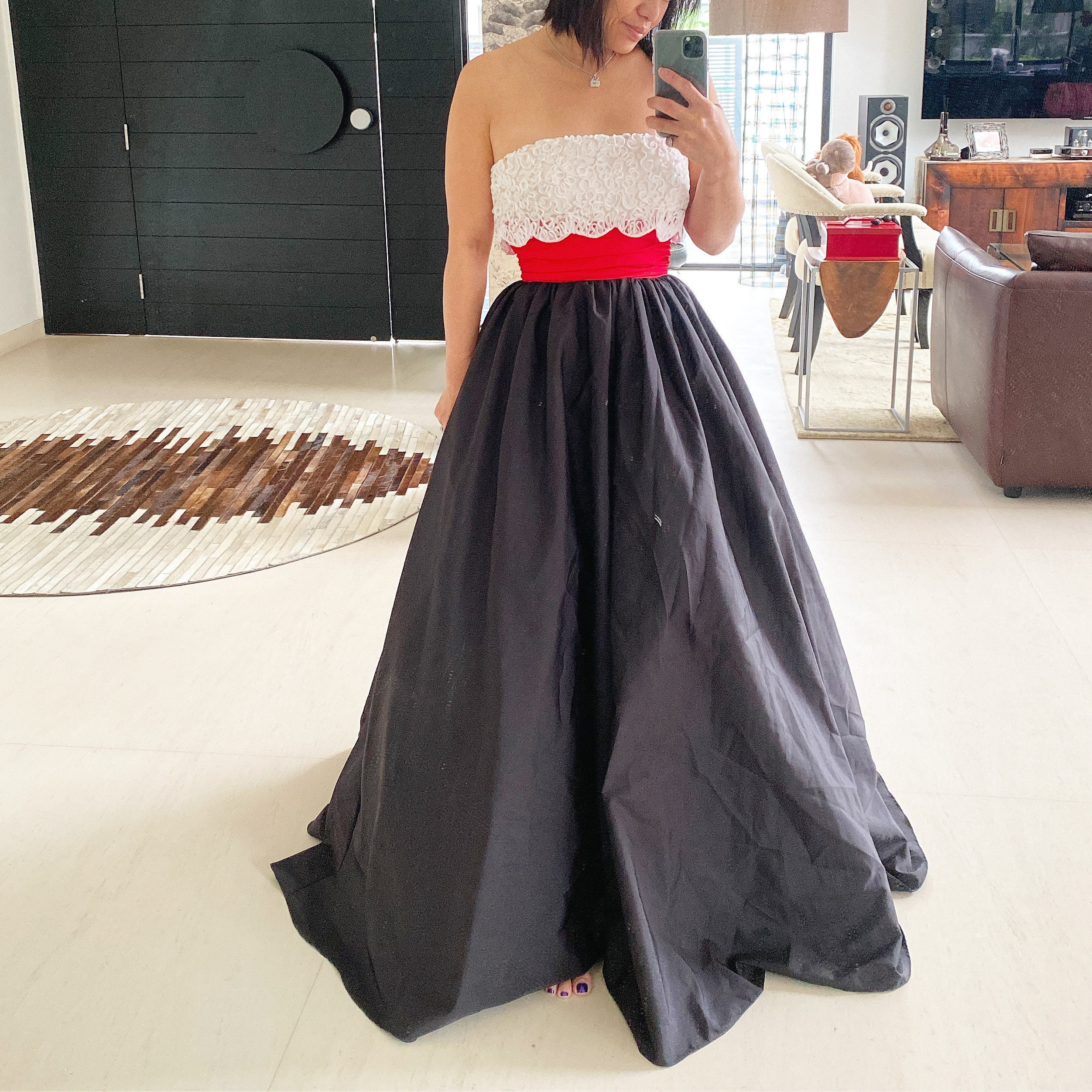 Documented Red Carpet Worthy Mike Benet Gown