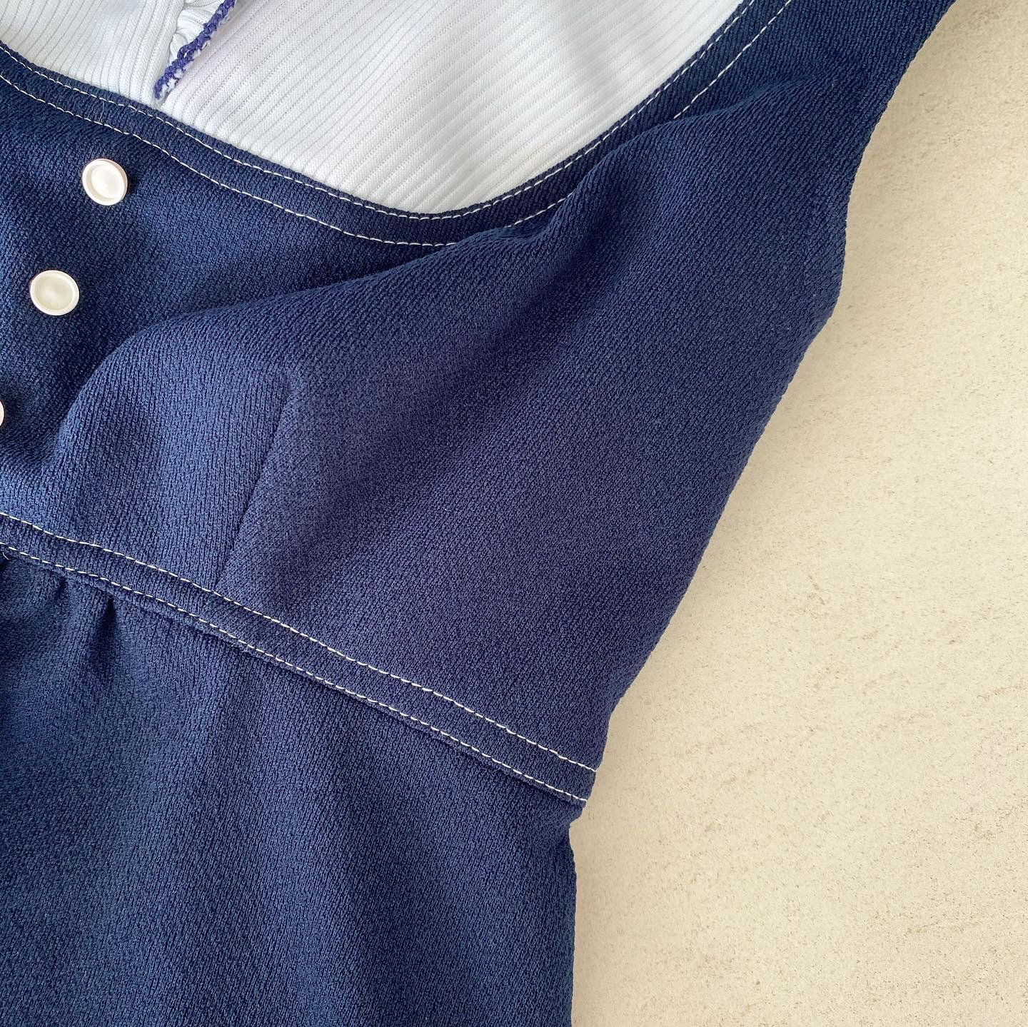 Cute 60s Nautical Inspired Mini Dress - Etsy