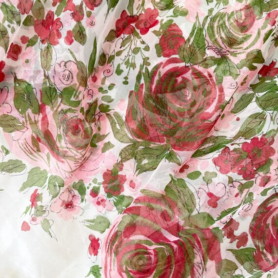 Pretty Rose Print Sundress - image 5