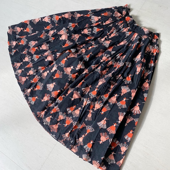 Adorable Korean Men Novelty Print Skirt - image 1