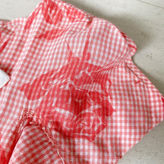 Beautiful Gingham Rose 50s Sundress - image 4