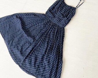 Bridget Bardot Style Polka Dotted Sundress