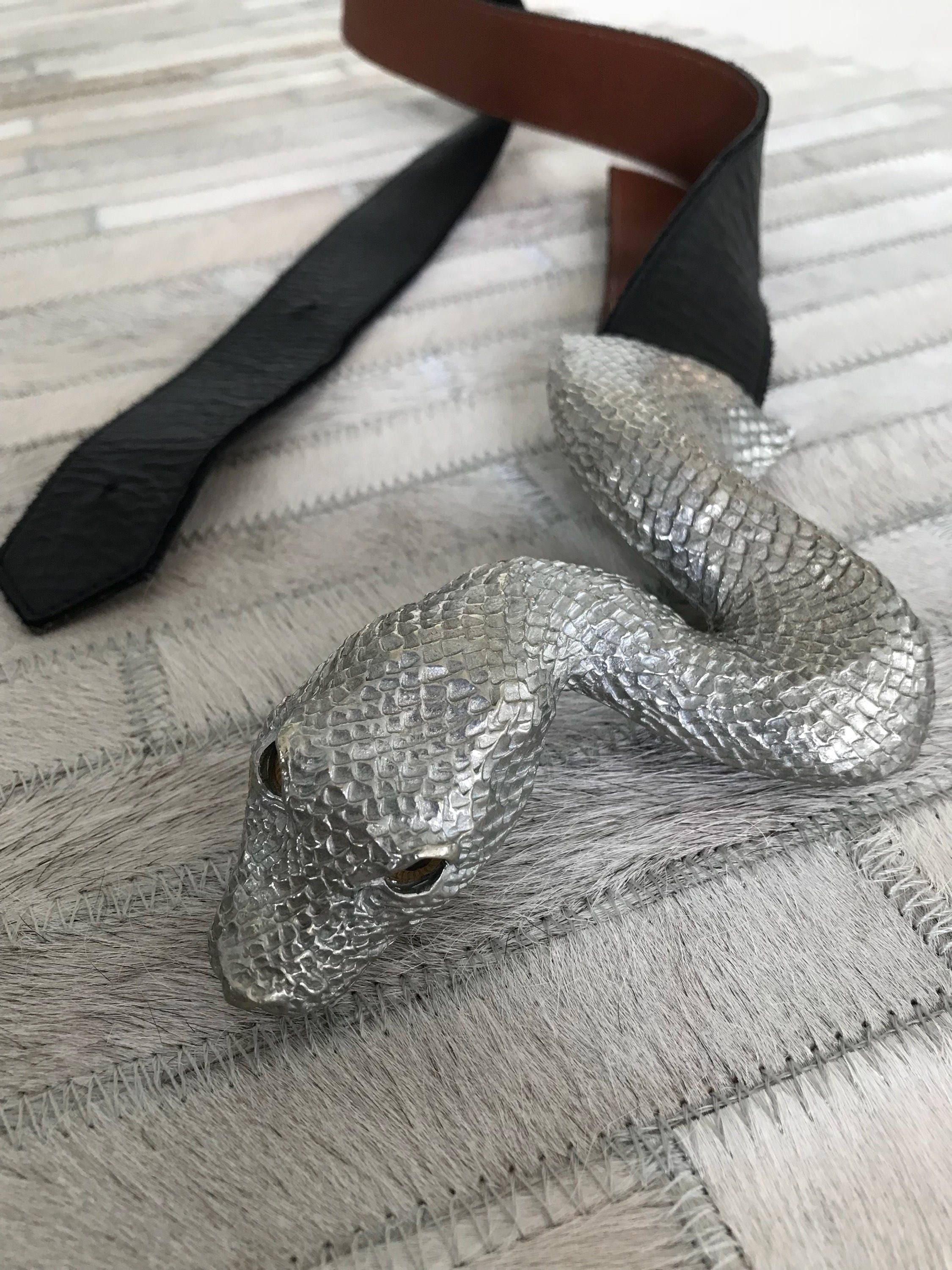 Rare Christopher Ross Snake/serpent Head Belt in Original  display picture 3