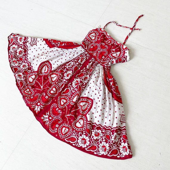 Rare Nassau Mademoiselle Heart Print Dress