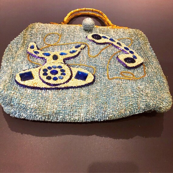 Hullo Telephone Novelty Vintage Purse