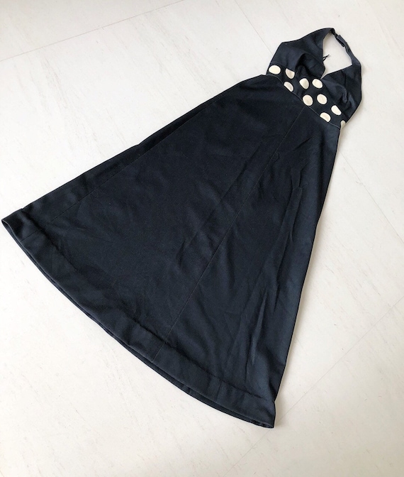 Stunning Gay Gibson Polka Dot Maxi Dress