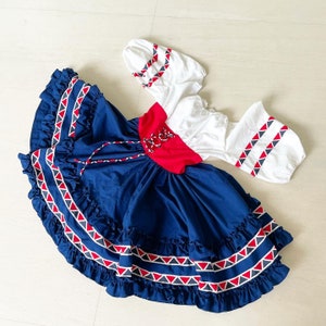 Lovely Square Dance Flirty Dress