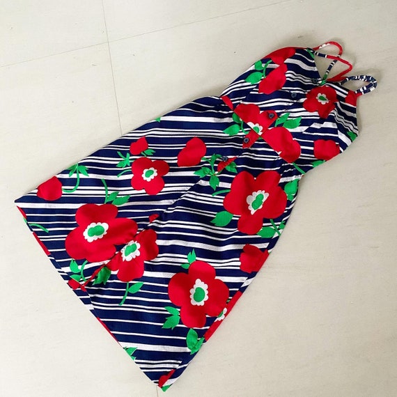 Cheery Poppy Flower Tori Richard Sundress