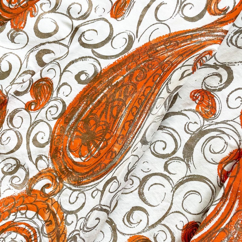 Stunning Orange Swirls Fred Perlberg Sundress image 6