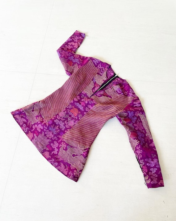 Rare 40s Harvey Nichols Dragon Brocade Jacket