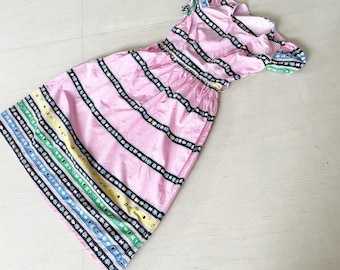 Pretty Pink Floral Sundress