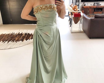 Stunning 50s Olive Green Emma Domb