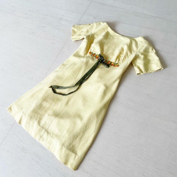 Pretty 60s Lemon Sorbet Dress - image 2