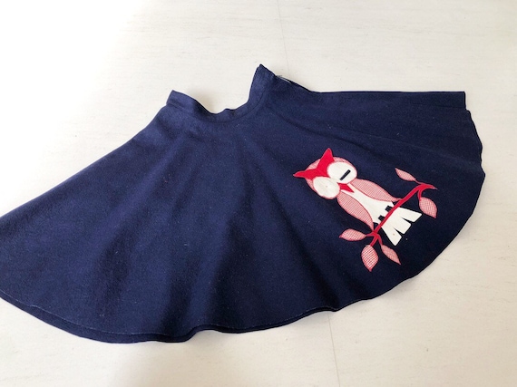 Cute Owl Novelty Skirt