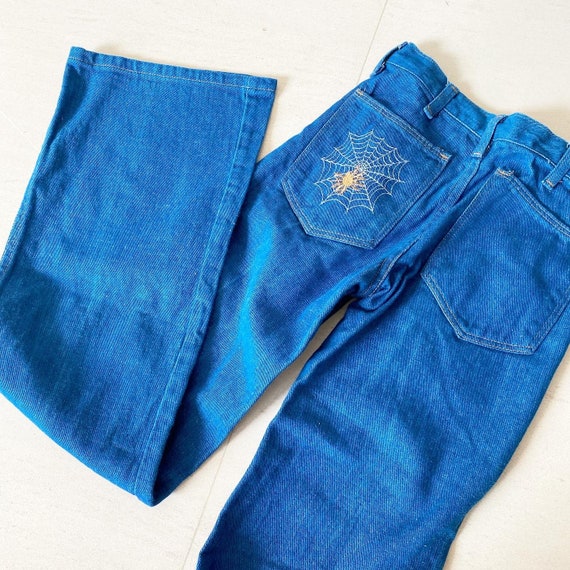 Very Rare Wrangler Spider and Web Jeans
