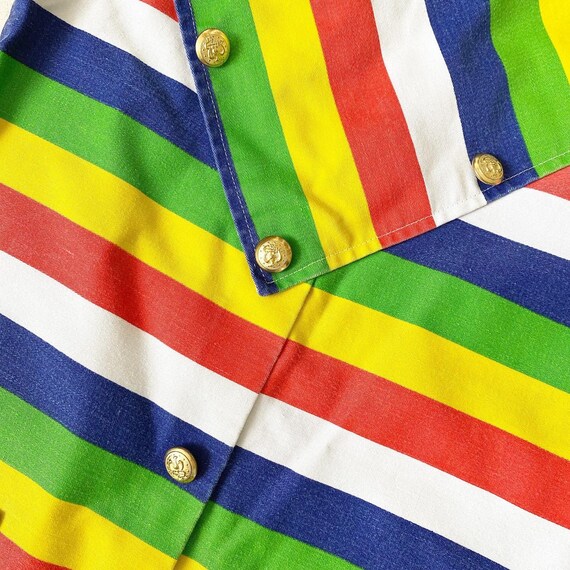 Insanely Cool Rainbow Mod Top Mini Dress Gem