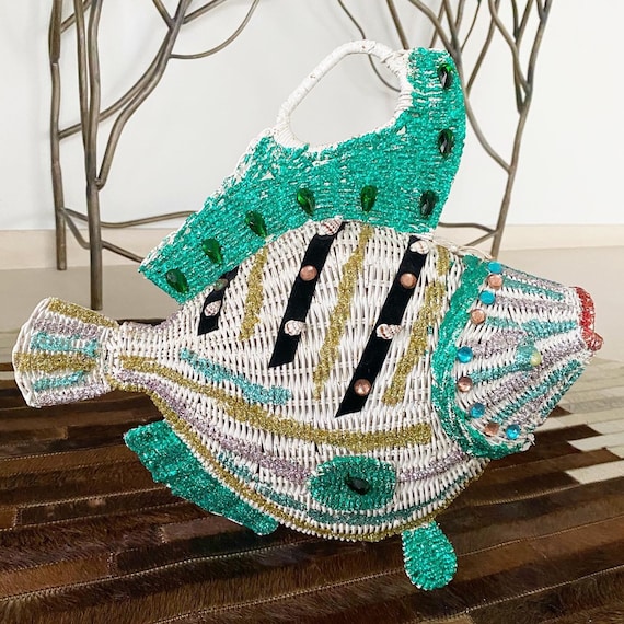 Incredibly Rare Figural Fish Novelty Purse