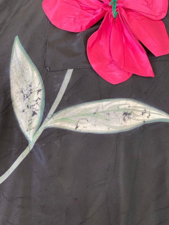 Lovely Marjorie Montgomery Flower Applique Skirt - image 5