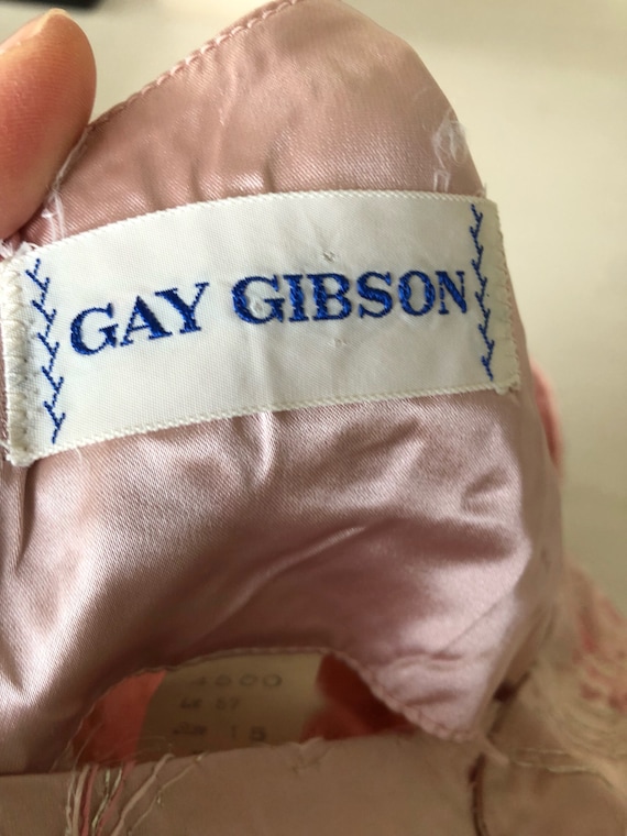 Beautiful Ice Pink Gay Gibson Wiggle Dress - image 7