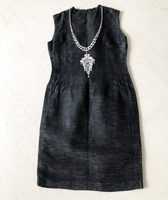 Gorgeous 80s Trompe L'Oeil Dress
