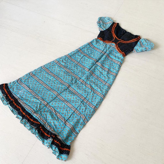 Pretty Gunne Sax Black Label Prairie Dress with Or